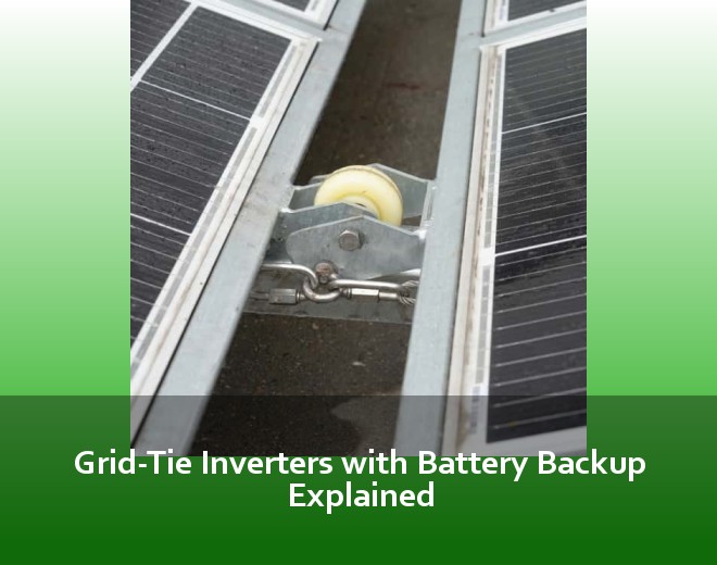 Grid-Tie Inverters with Battery Backup Explained